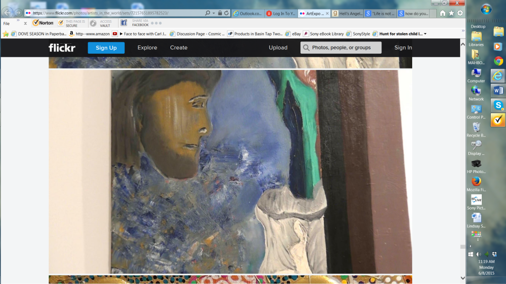 Artwork at La Vaccarella  